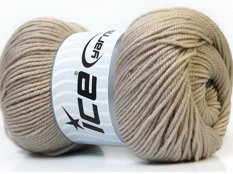 Wool DeLuxe, bēšs, 100g