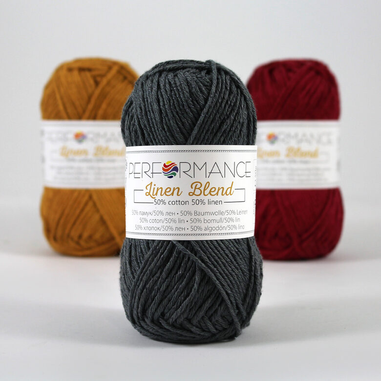 Lina diegs, tumši pelēks, 50g