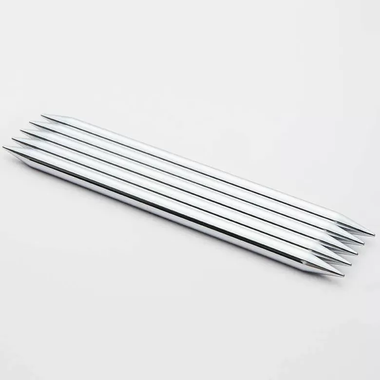 KnitPro Nova Metal zeķu adāmadatas 12,5cm