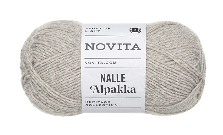 Novita Nalle Alpakka, smiltis, 50g