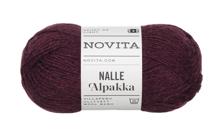 Novita Nalle Alpakka, aronija, 50g
