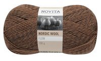 Novita nordic wool flow, sakņu bumba, 100g