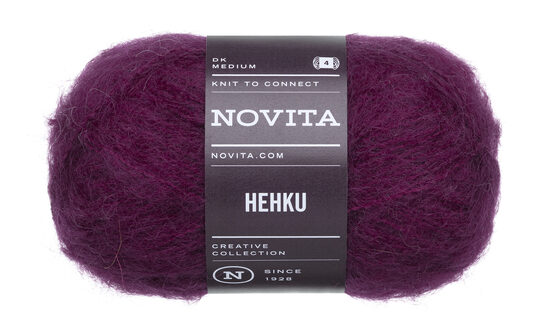 Novita Hehku, tumši lillā (kurpīte), 50g
