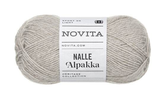 Novita Nalle Alpakka, smiltis, 50g