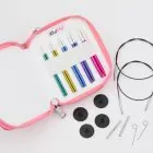 KnitPro Zing maināmo adāmatu komplekts Starter, standarta garuma smailes