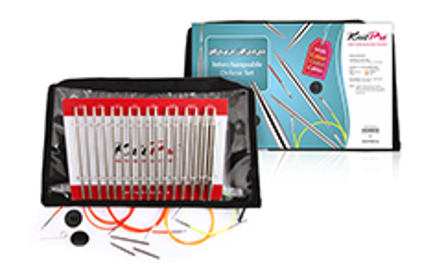 KnitPro Nova Metal maināmo adatu komplekts Deluxe
