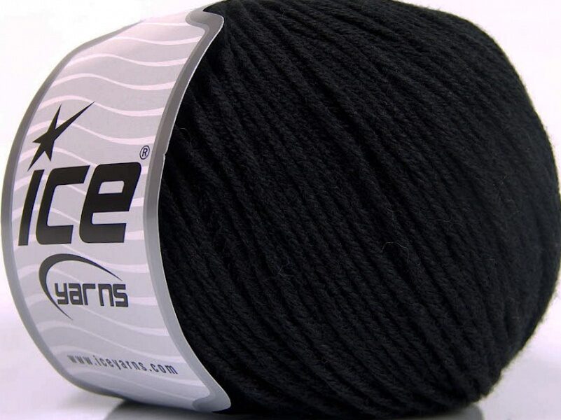 Bambusa dzija, melna, 100g