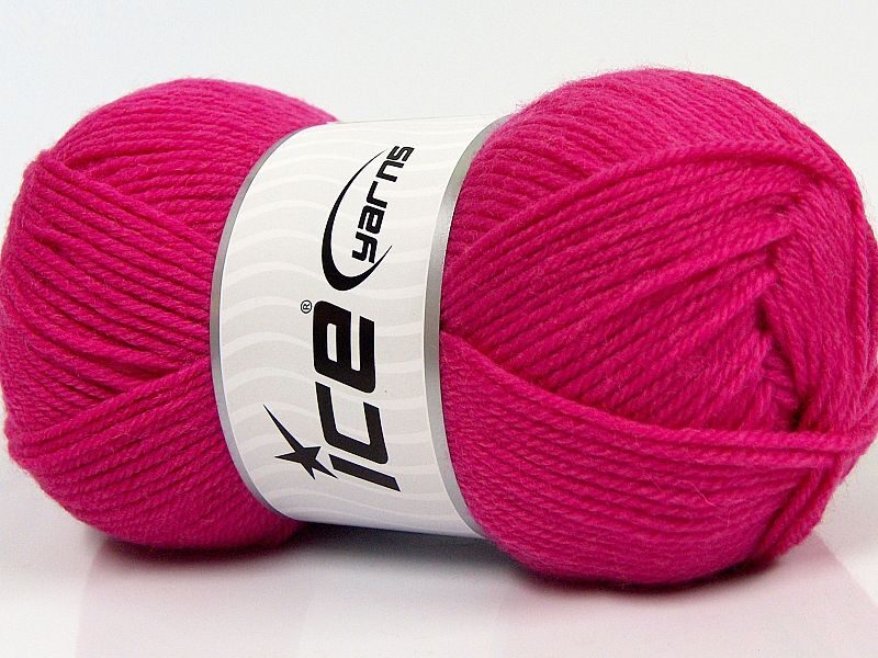 Merino vilna, koši rozā, 100g