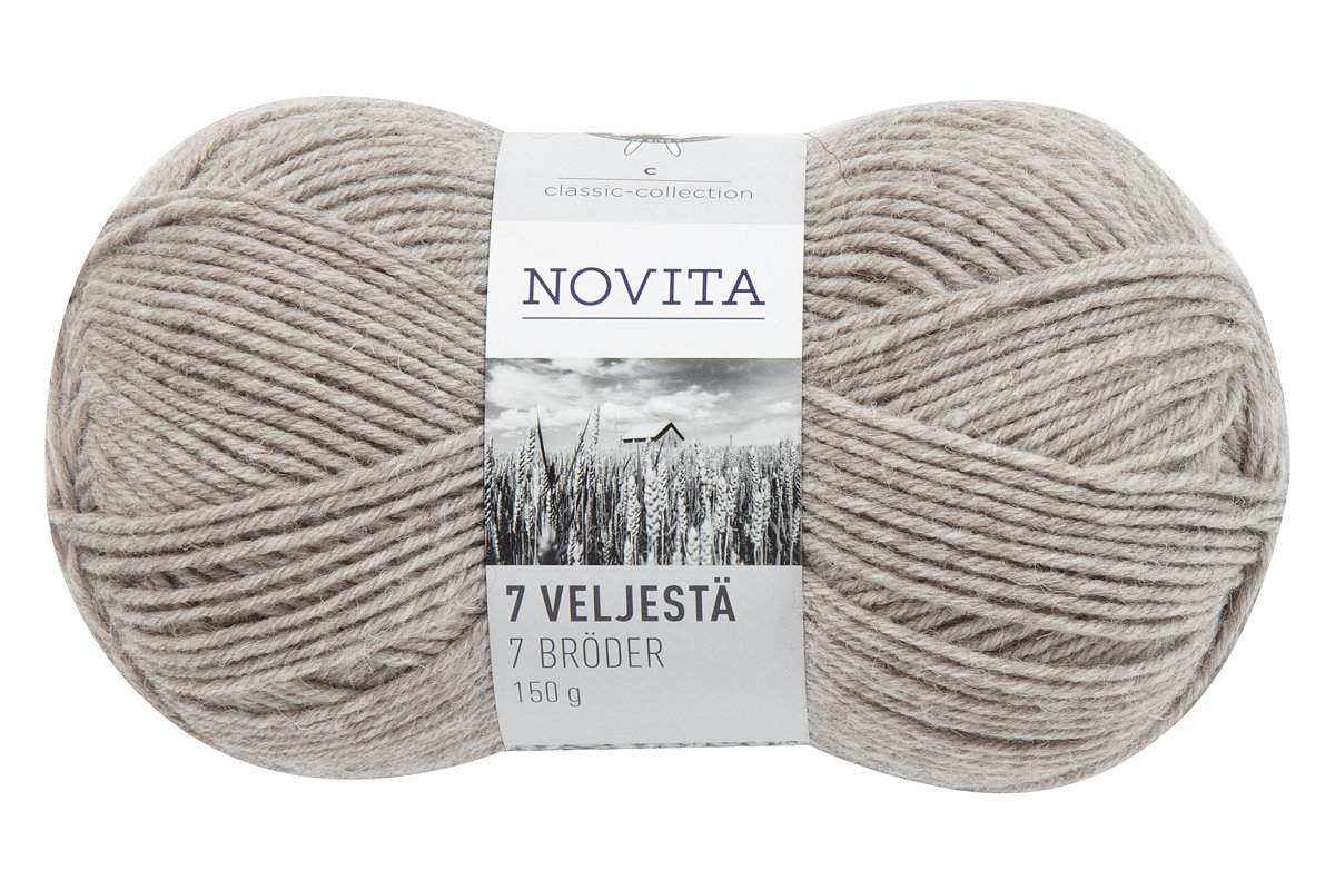Novita 7 Brothers, smiltis, 150g