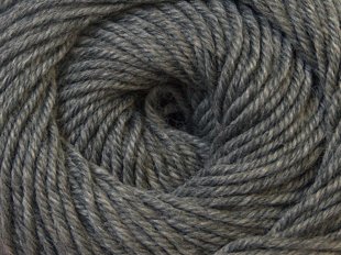 Wool DeLuxe, pelēks, 100g