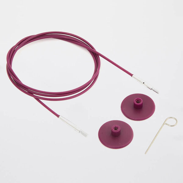 Maināmais kabelis adāmadatām, lillā, 40 cm - 150 cm