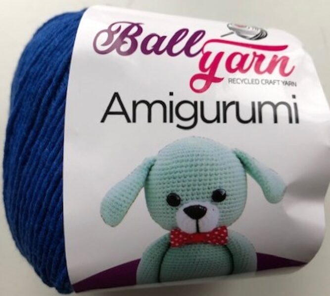 Amigurumi diegs, zils