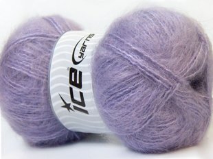 Mohair, ceriņkrāsa, 100g