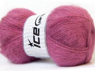 Mohair, rožu rozā, 100g
