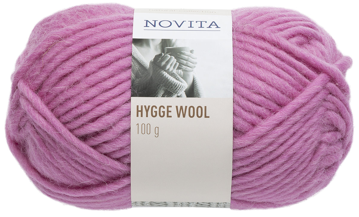 Novita Hygge wool, ledaina peonija, 50g