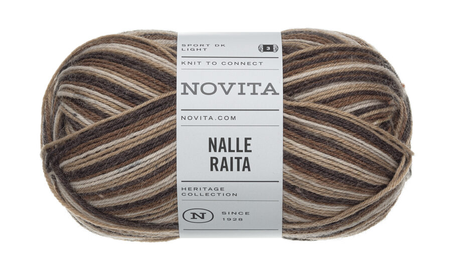 Novita Nalle Raita, saknes, 100g